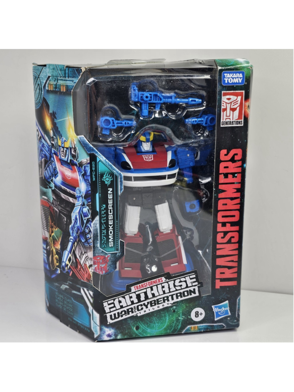 SEALED Transformers WFC-E20 Trilogy Earthrise Smokescreen Hasbro 2020 Box Damage
